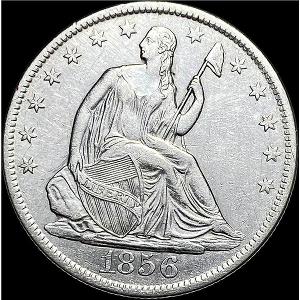 1856-O Seated Liberty Half Dollar CLOSELY UNCIRCULATED