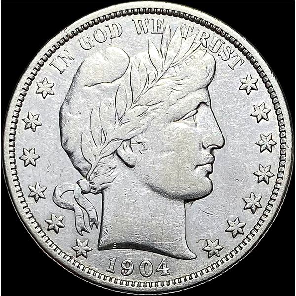 1904-O Barber Half Dollar HIGH GRADE
