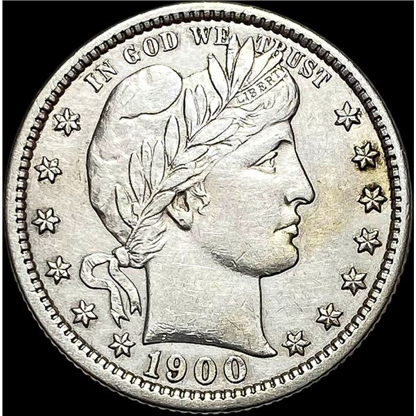 1900 Barber Quarter CLOSELY UNCIRCULATED