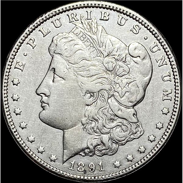 1891-CC Morgan Silver Dollar LIGHTLY CIRCULATED LIGHTLY CIRCULATED
