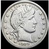 Image 1 : 1909 Barber Quarter LIGHTLY CIRCULATED