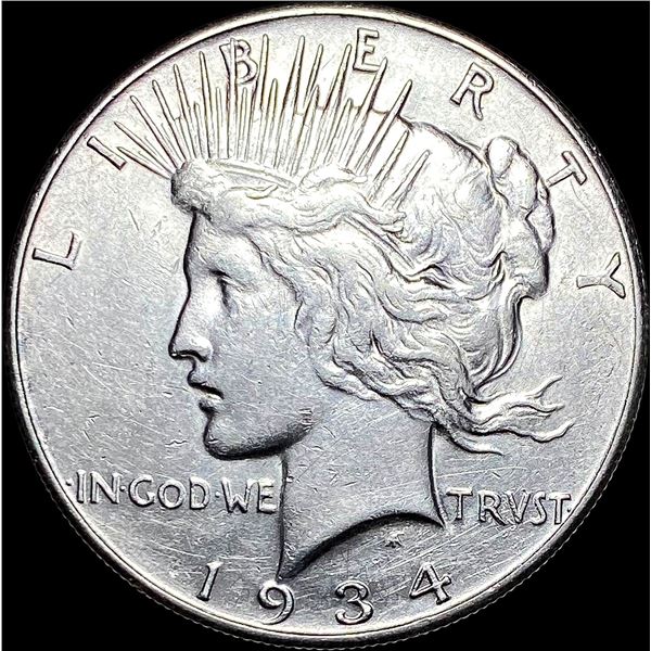1934-S Silver Peace Dollar UNCIRCULATED