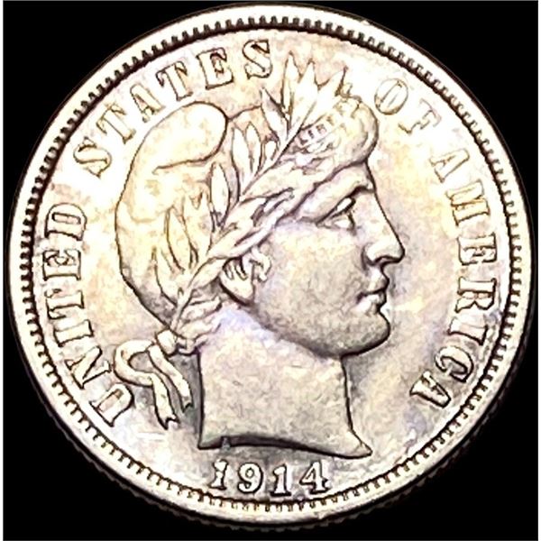 1914 Barber Dime UNCIRCULATED UNCIRCULATED