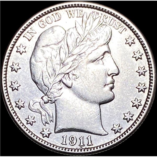 1911-D Barber Half Dollar LIGHTLY CIRCULATED LIGHTLY CIRCULATED