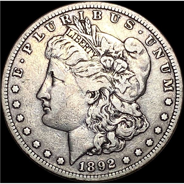 1892-S Morgan Silver Dollar LIGHTLY CIRCULATED LIGHTLY CIRCULATED
