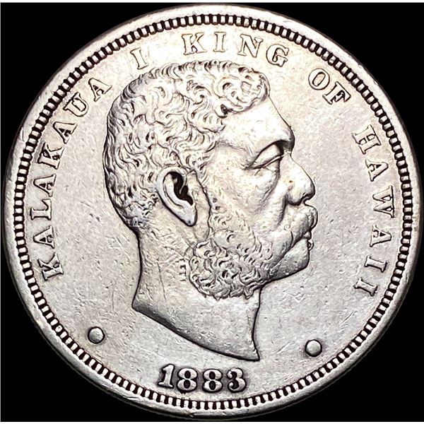 1883 Kingdom of Hawaii Dollar CLOSELY UNCIRCULATED