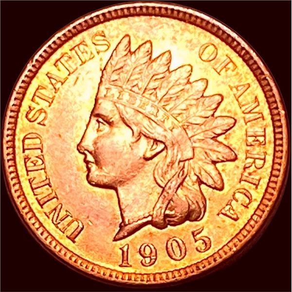 1905 Indian Head Cent GEM BU