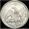 Image 2 : 1853 Arrows Seated Liberty Half Dollar CLOSELY UNCIRCULATED
