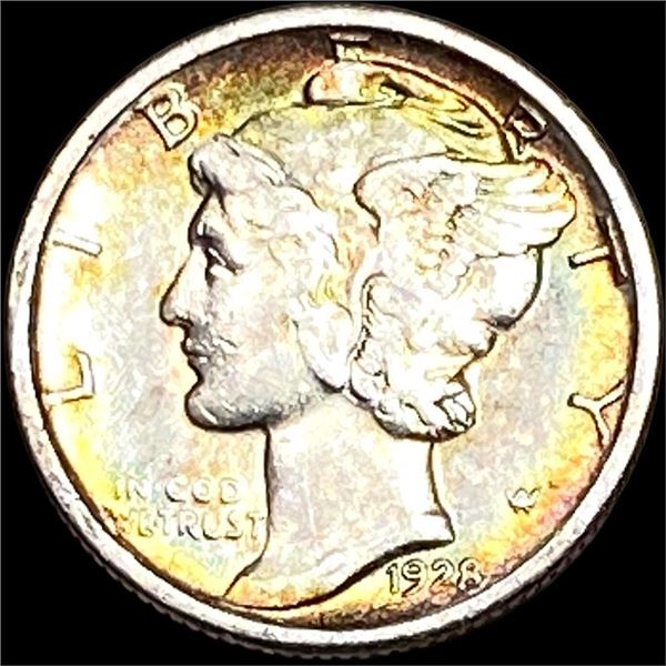 1928 Mercury Dime CLOSELY UNCIRCULATED