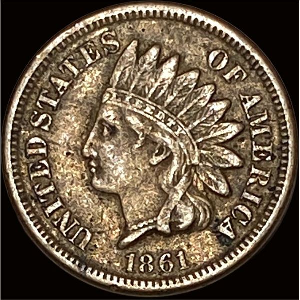 1861 Indian Head Cent LIGHTLY CIRCULATED