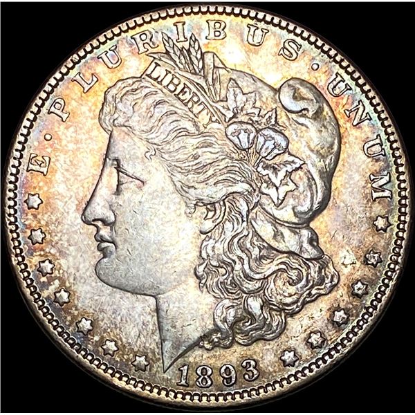 1893 Morgan Silver Dollar CLOSELY UNCIRCULATED