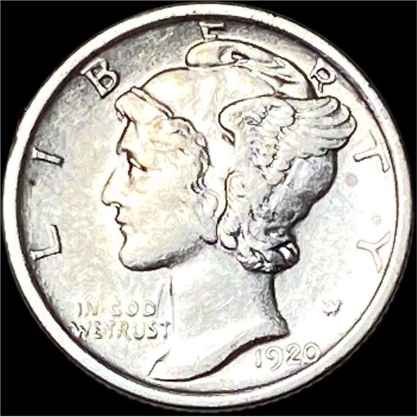 1920 Mercury Dime CLOSELY UNCIRCULATED