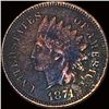 Image 1 : 1874 Indian Head Cent NICELY CIRCULATED