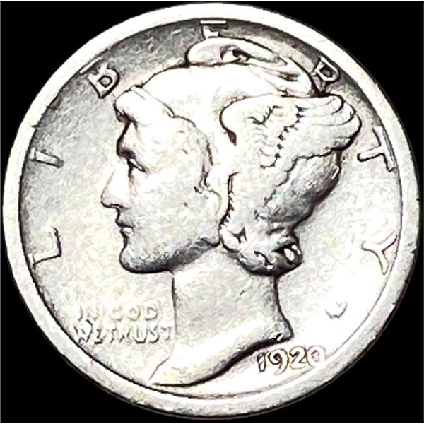1920-S Mercury Dime LIGHTLY CIRCULATED