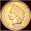 Image 1 : 1901 Indian Head Cent CHOICE BU
