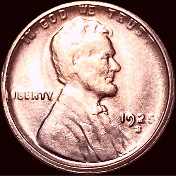 1925-S Wheat Cent HIGH GRADE