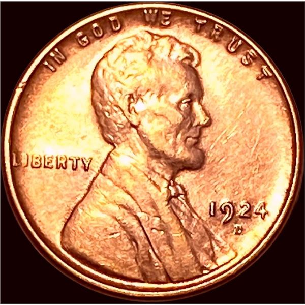1924-D Wheat Cent CLOSELY UNCIRCULATED