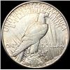 Image 2 : 1921 Silver Peace Dollar CLOSELY UNCIRCULATED