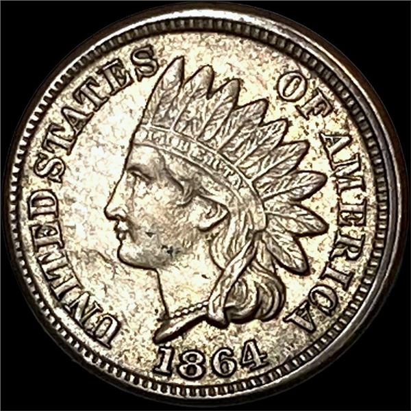 1864 Indian Head Cent NEARLY UNCIRCULATED