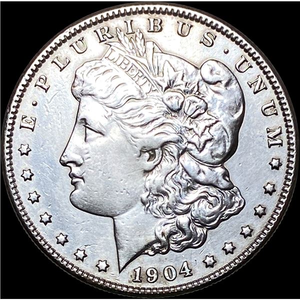 1904-S Morgan Silver Dollar NEARLY UNCIRCULATED