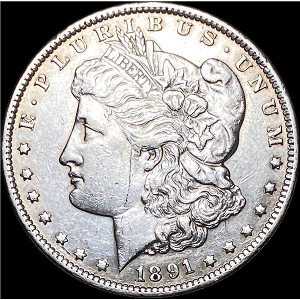 1891-O Morgan Silver Dollar CLOSELY UNCIRCULATED