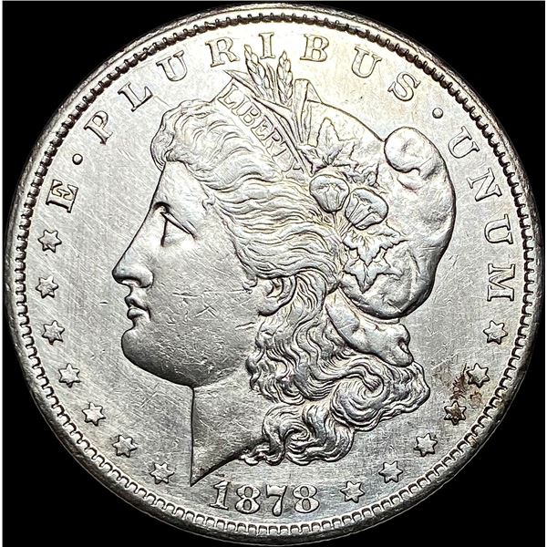1878-CC Silver Morgan Dollar CLOSELY UNCIRCULATED