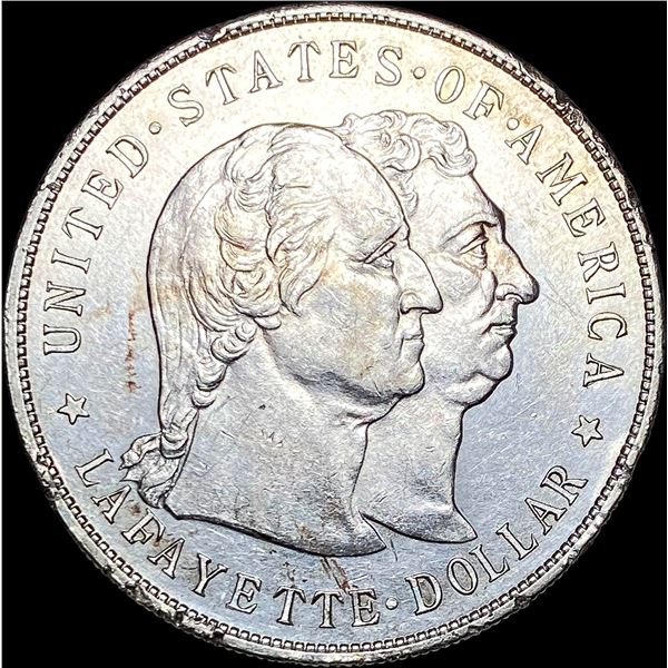1900 Silver Lafayette Dollar ABOUT UNCIRCULATED