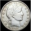 Image 1 : 1907-O Silver Barber Half Dollar ABOUT UNCIRCULATED