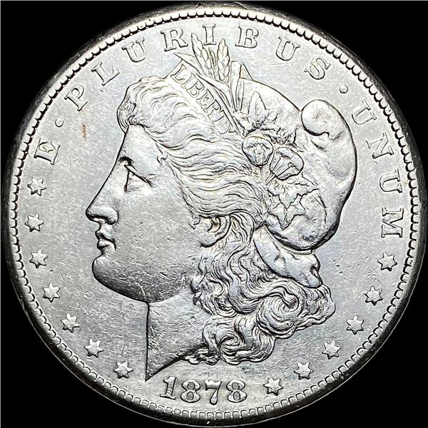 1878-CC Silver Morgan Dollar NEARLY UNCIRCULATED
