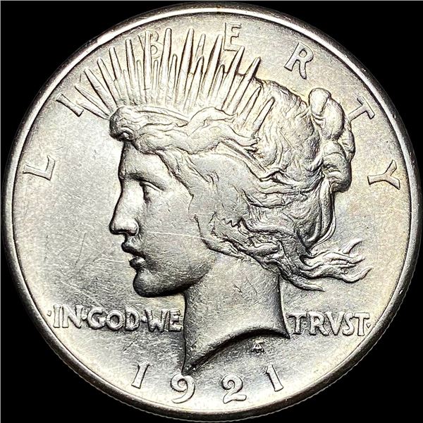 1921 Silver Peace Dollar CLOSELY UNCIRCULATED