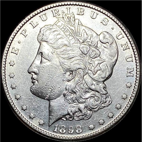 1898-S Silver Morgan Dollar CLOSELY UNCIRCULATED