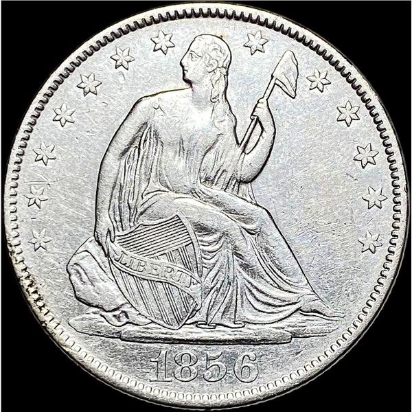 1856-O Seated Liberty Half Dollar NICELY CIRCULATED