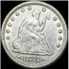 Image 1 : 1874 Arrows Seated Liberty Quarter NEARLY UNCIRCULATED