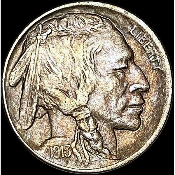 1913-D Buffalo Nickel Type 1 CLOSELY UNCIRCULATED