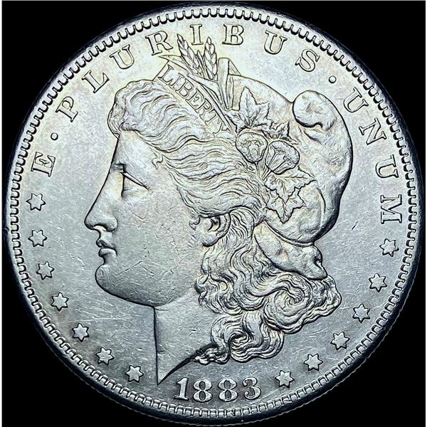 1883-S Silver Morgan Dollar CHOICE AU