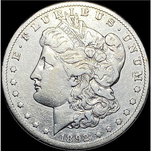 1892-CC Morgan Silver Dollar LIGHTLY CIRCULATED