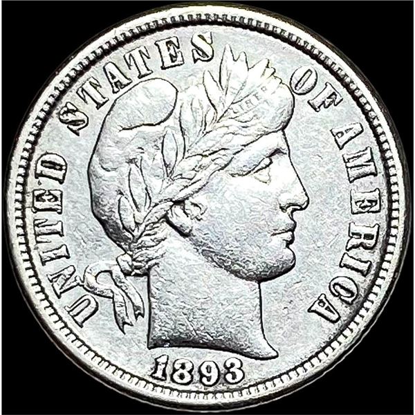 1893-O Silver Barber Dime CLOSELY UNCIRCULATED