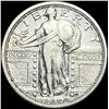 Image 1 : 1917 Type 1 Standing Liberty Quarter NEARLY UNCIRCULATED