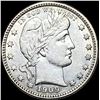Image 1 : 1909-D Barber Silver Quarter UNCIRCULATED