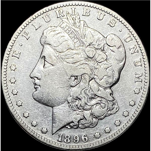 1896-S Silver Morgan Dollar LIGHTLY CIRCULATED
