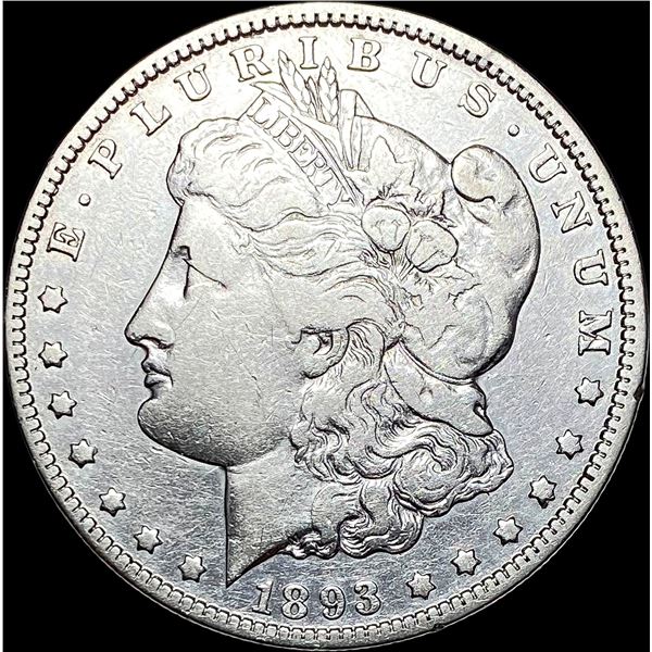 1893-O Silver Morgan Dollar LIGHTLY CIRCULATED