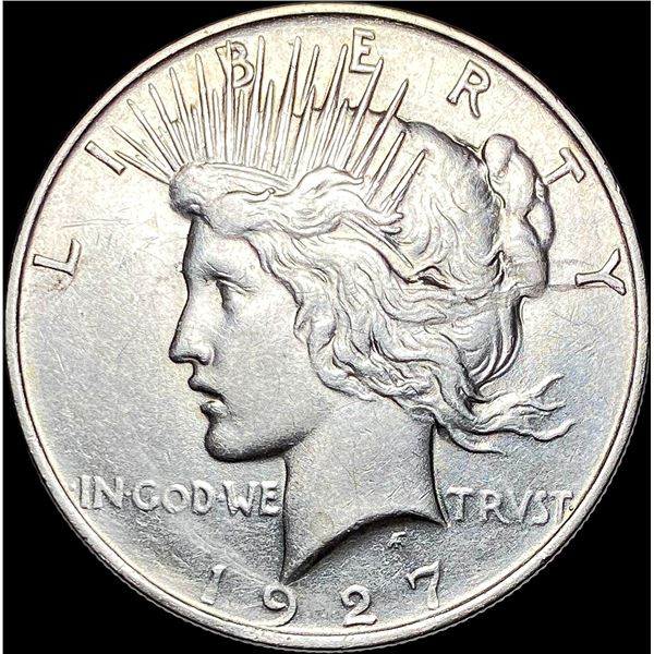 1927-D Silver Peace Dollar CLOSELY UNCIRCULATED
