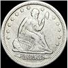 Image 1 : 1853 Arrows Seated Liberty Quarter CLOSELY UNCIRCULATED