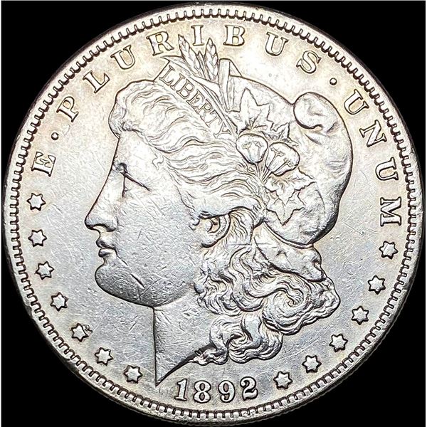 1892-S Silver Morgan Dollar NEARLY UNCIRCULATED