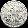 Image 2 : 1853 Arrows/Rays Seated Liberty Quarter CLOSELY UNCIRCULATED