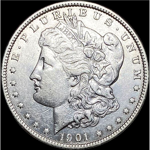 1901 Morgan Silver Dollar CLOSELY UNCIRCULATED