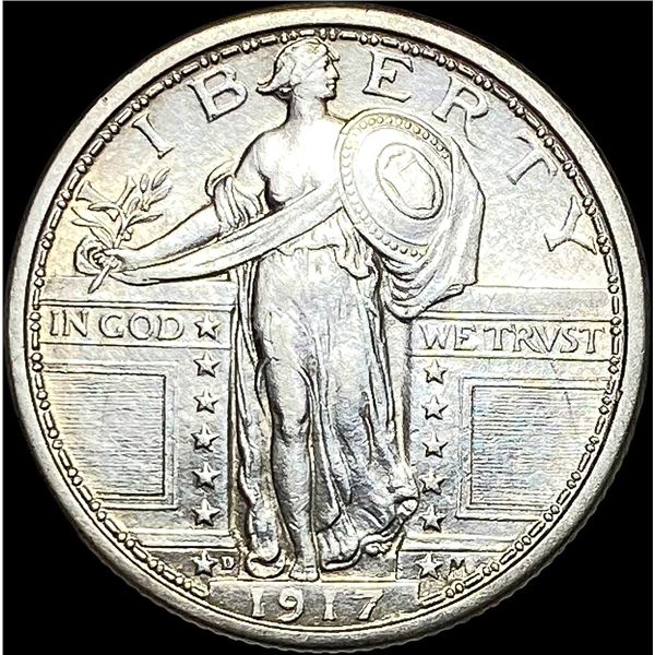 1917-D Type 1 Standing Liberty Quarter UNCIRCULATED