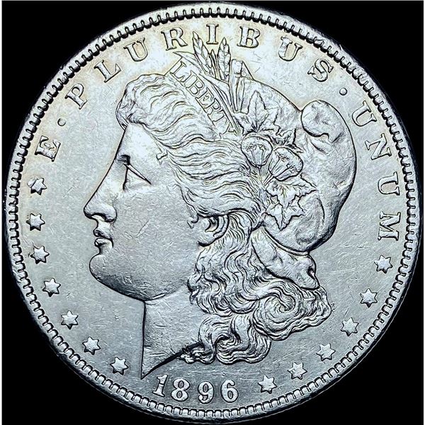 1896-O Silver Morgan Dollar CHOICE AU