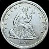 1840 Seated Liberty Silver Quarter CHOICE AU