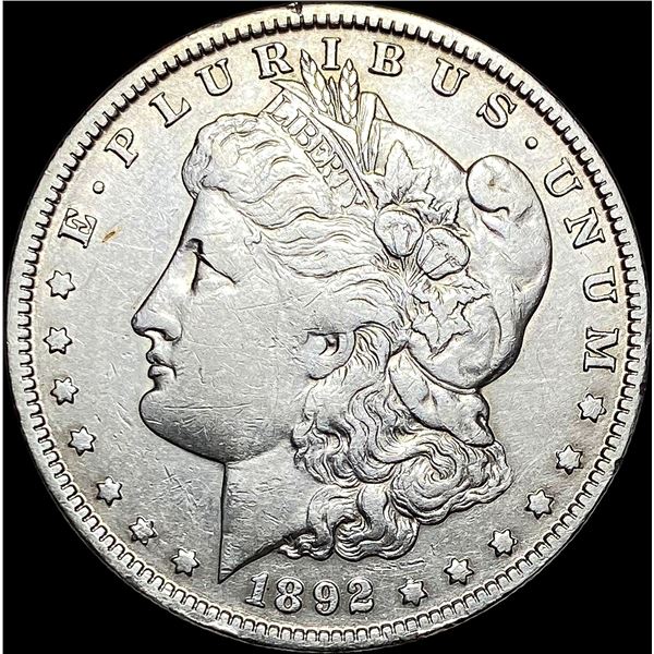 1892-O Silver Morgan Dollar NEARLY UNCIRCULATED